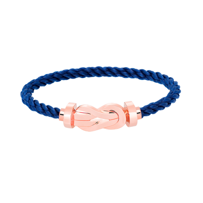 [AURORA]CHANCE LARGE 8 FIGURE BUCKLE NO DIAMOND BRACELET ROSE GOLD