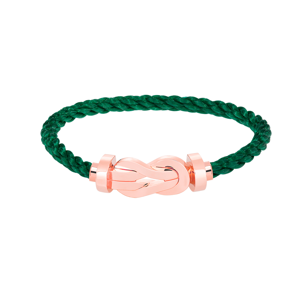[AURORA]CHANCE LARGE 8 FIGURE BUCKLE NO DIAMOND BRACELET ROSE GOLD