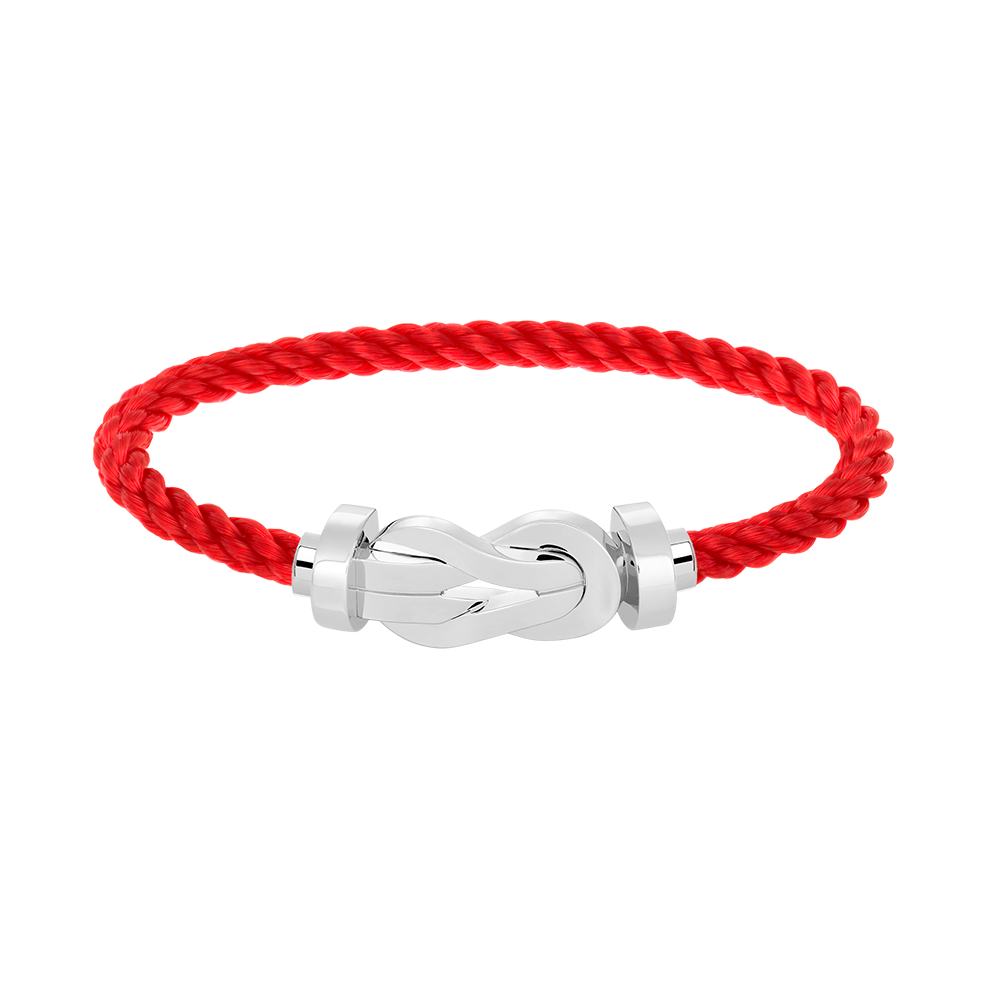 [AURORA]CHANCE GROSSE 8-FACH-SCHNALLE OHNE DIAMANTARMBAND SILBER