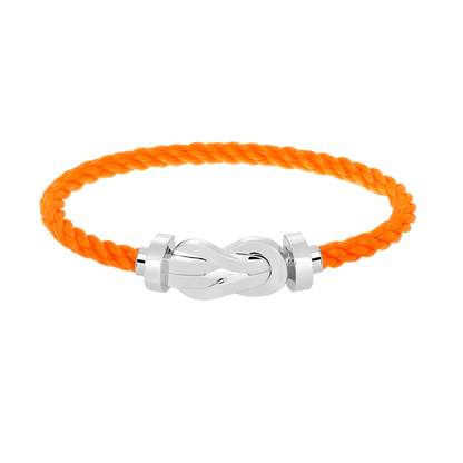 [AURORA]CHANCE GROSSE 8-FACH-SCHNALLE OHNE DIAMANTARMBAND SILBER