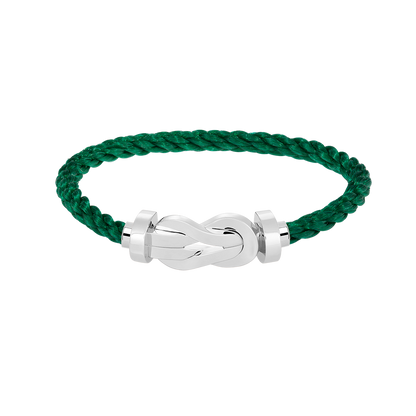 [AURORA]CHANCE GROSSE 8-FACH-SCHNALLE OHNE DIAMANTARMBAND SILBER