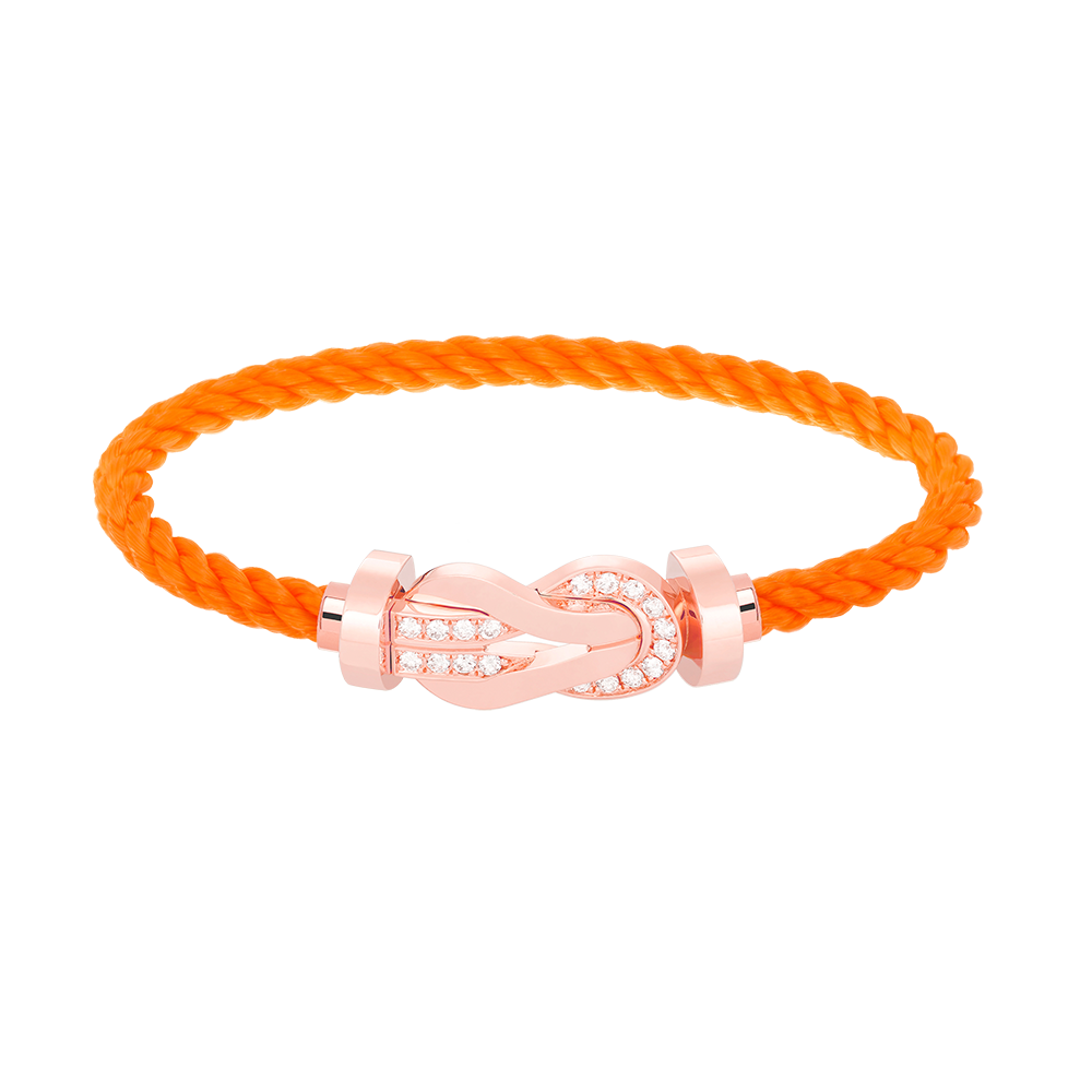 [AURORA]CHANCE GROSSES 8-FACH-SCHNALLE HALBDIAMANTARMBAND ROSÉGOLD