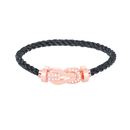 [AURORA]CHANCE GROSSES 8-FACH-SCHNALLE HALBDIAMANTARMBAND ROSÉGOLD