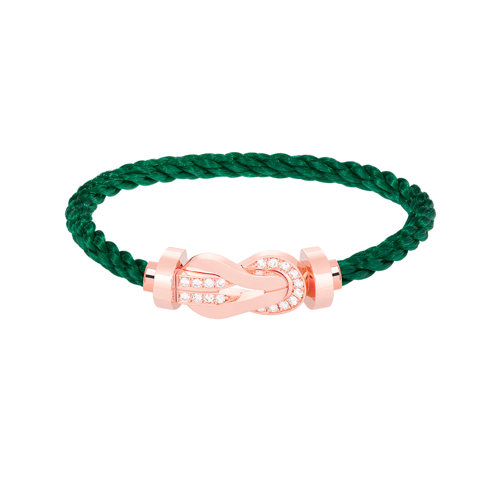 [AURORA]CHANCE GROSSES 8-FACH-SCHNALLE HALBDIAMANTARMBAND ROSÉGOLD