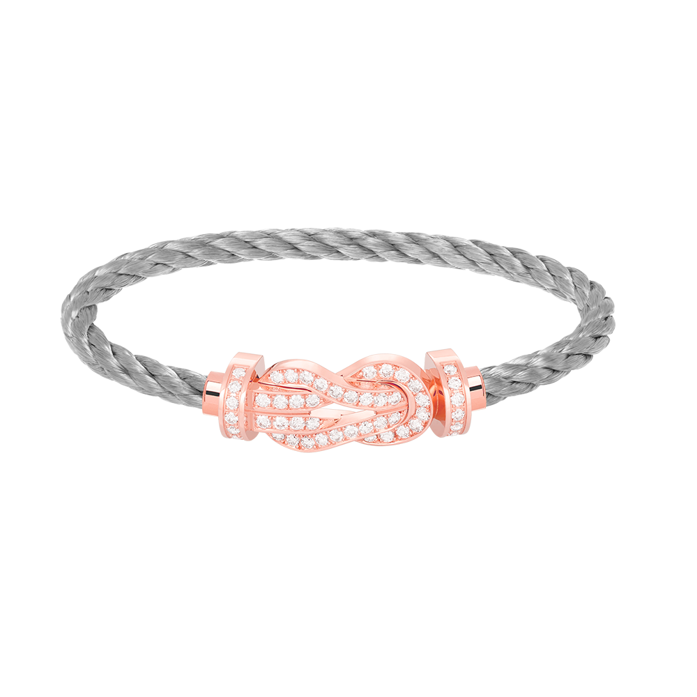[AURORA]CHANCE GROSSES 8-FACH-ARMBAND MIT VOLLMUNDDIAMANTEN IN ROSÉGOLD