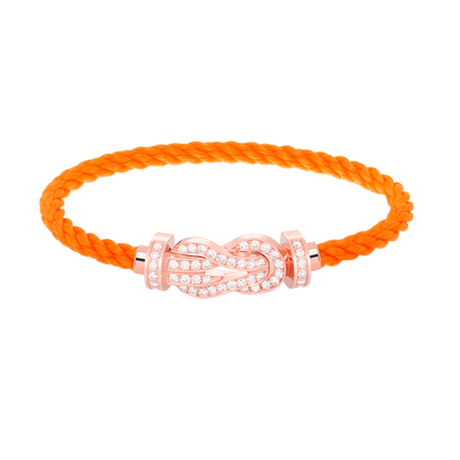 [AURORA]CHANCE GROSSES 8-FACH-ARMBAND MIT VOLLMUNDDIAMANTEN IN ROSÉGOLD