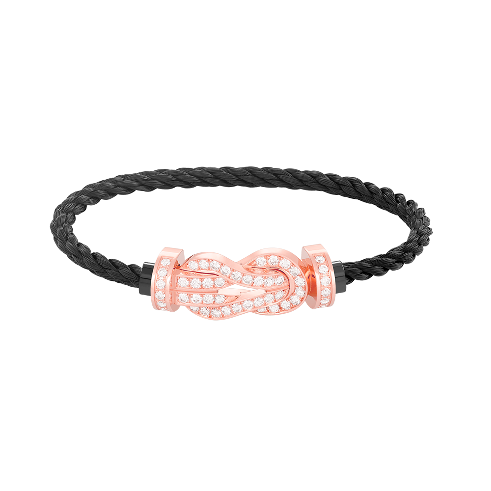 [AURORA]CHANCE GROSSES 8-FACH-ARMBAND MIT VOLLMUNDDIAMANTEN IN ROSÉGOLD