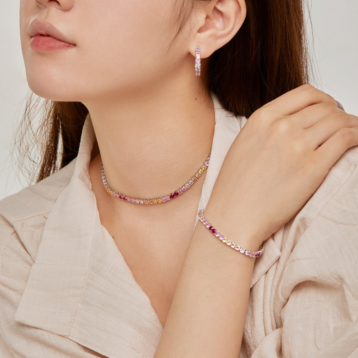 [AURORA]Unique Round Cut Daily Earrings