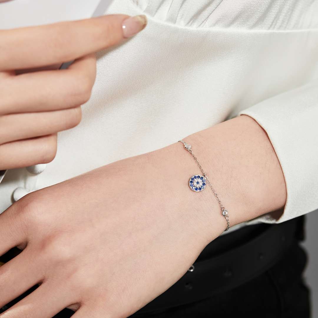 [AURORA]Devil's Eye Round Shape Bracelet