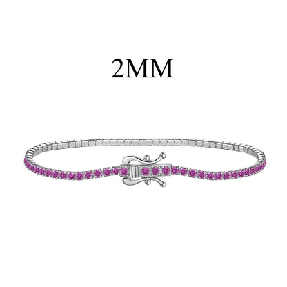 [AURORA]Radiant Colorful Round Cut Party Bracelet