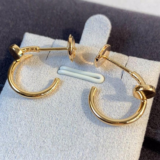 [AURORA]JUSTE EARRINGS PINK GOLD