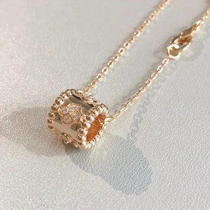 [AURORA]PERLEE PEDANT NECKLACE GOLD / ROSE GOLD