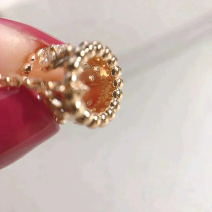 [AURORA]PERLEE PEDANT NECKLACE GOLD / ROSE GOLD