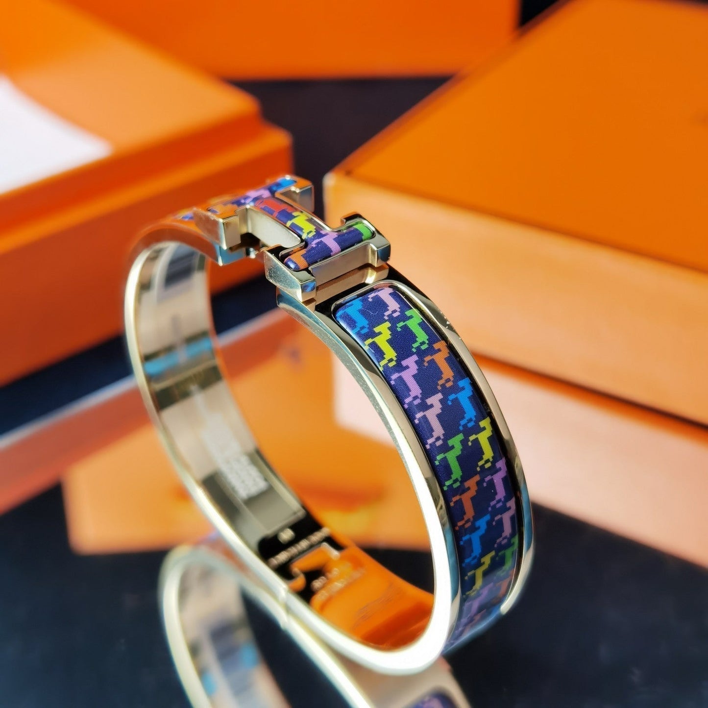 [AURORA]H HORSE BRACELET 12MM