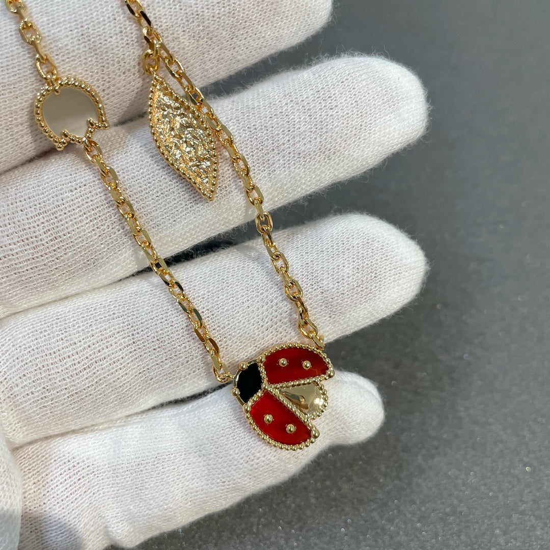 [basloveJW]Glücklicher Frühling 15 Motive Gold Halskette