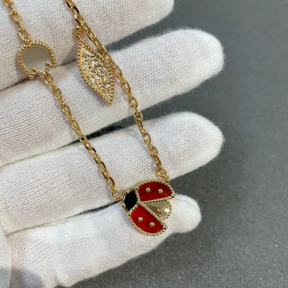 [basloveJW]Glücklicher Frühling 15 Motive Gold Halskette