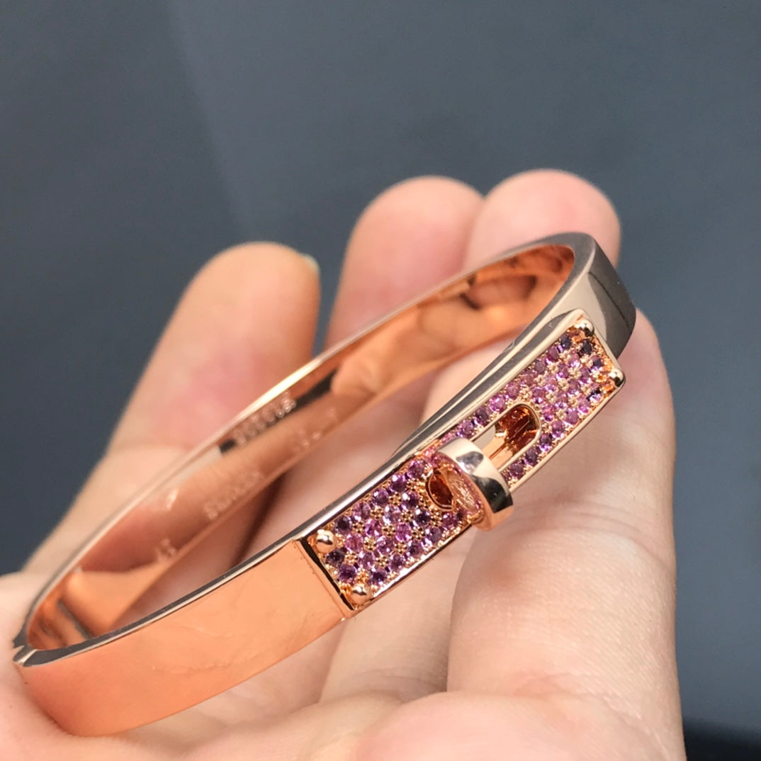 [AURORA]KELLY BRACELET PINK DIAMOND