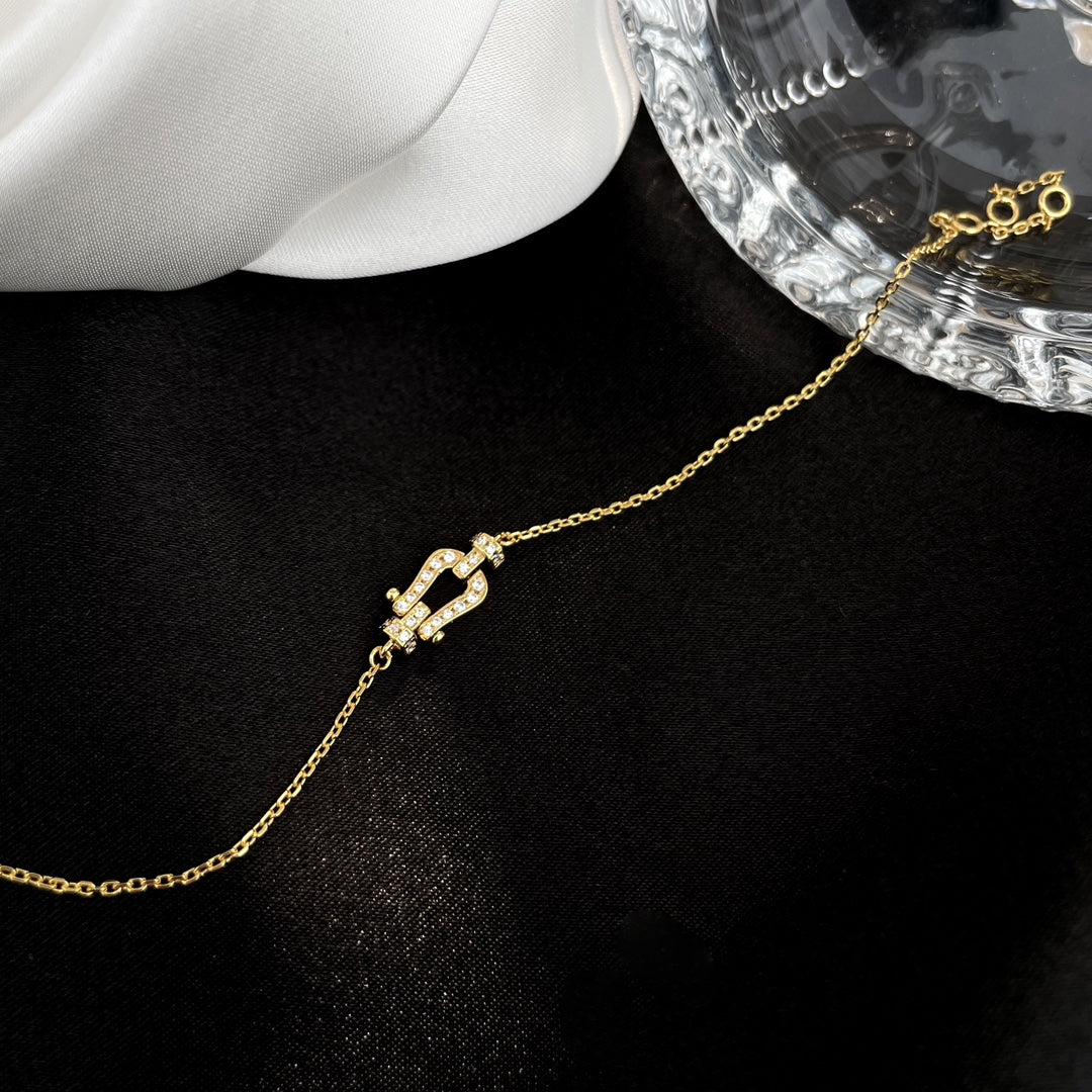 [AURORA]FORCE 10 FULL DIAMOND BUCKLE CHAIN LINK MINI MODEL
