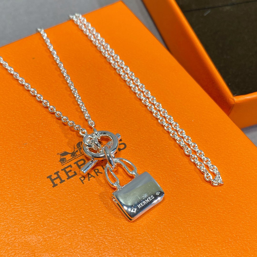 [AURORA]CONSTANCE PEDANT SILVER NECKLACE