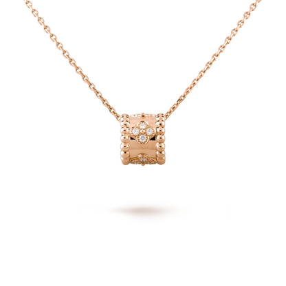 [AURORA]PERLEE PEDANT NECKLACE GOLD / ROSE GOLD