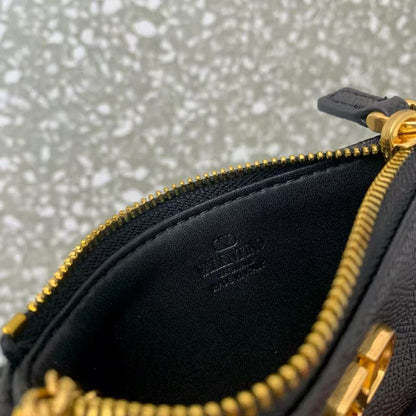 VA GARAVANI SUPERSTAR LEATHER KEY CASE