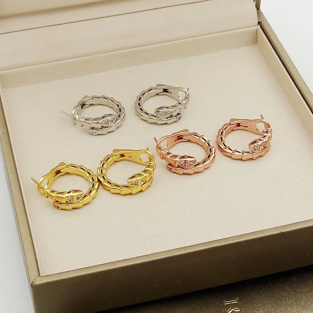 [AURORA]SERPENTI EARRINGS DIAMOND