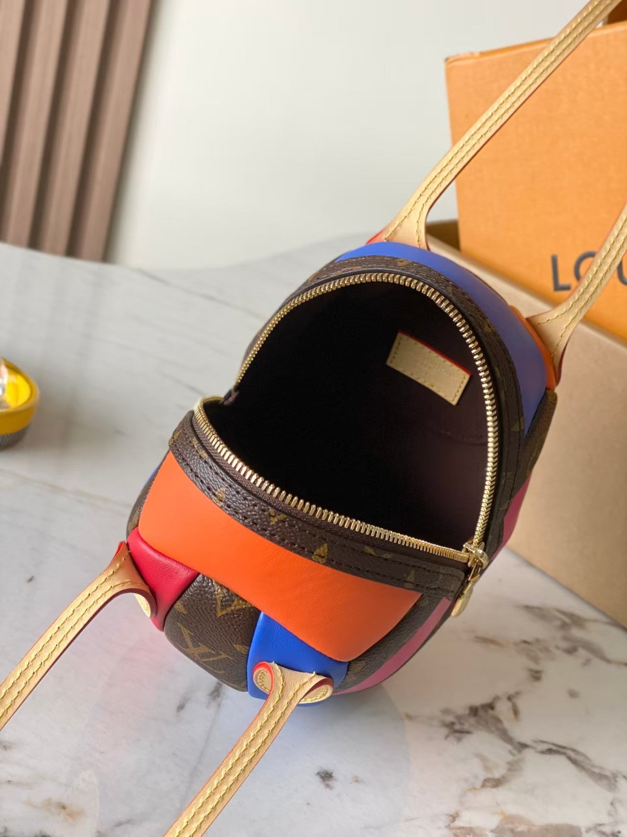 ACE BAG COLORFUL PATCHWORK BEACH BALLS
