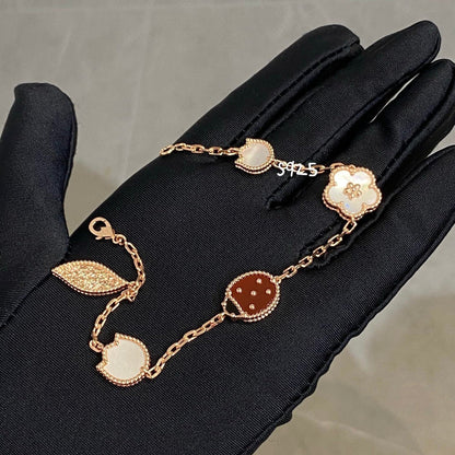 [AURORA]LUCKY SPRING 5 MOTIF BRACELET