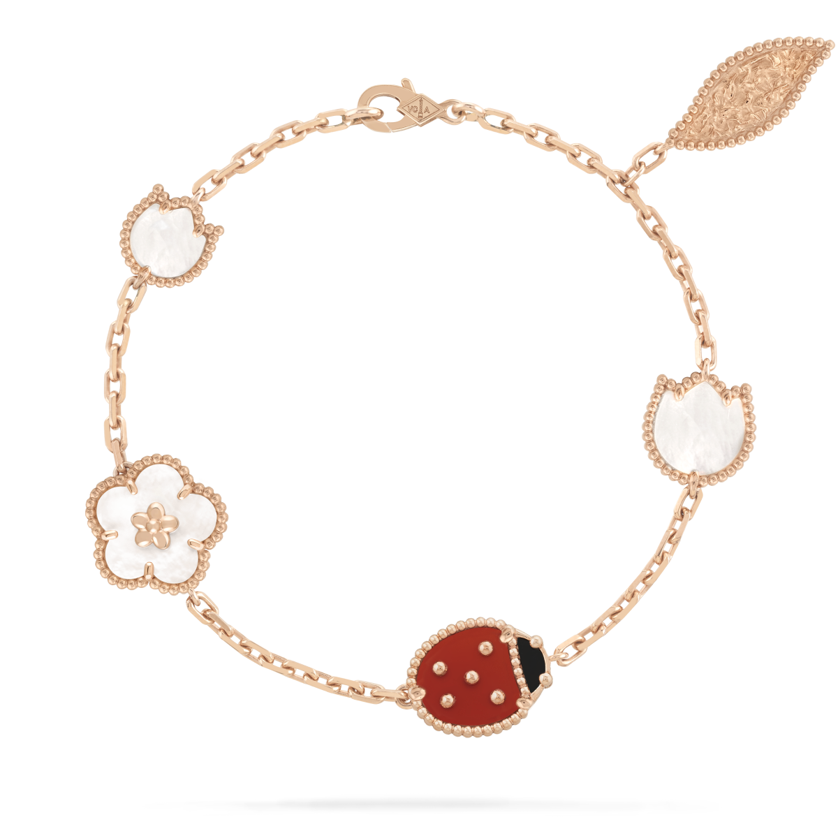 [AURORA]LUCKY SPRING 5 MOTIF BRACELET