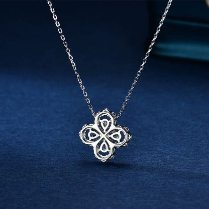 [AURORA]LOOP NECKLACE FULL MOTIF DIAMOND 16MM MULTIPLE COLORS