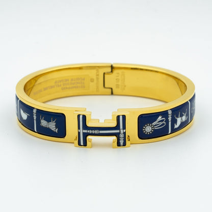 [AURORA]H BRACELET BLUE CERAMIC