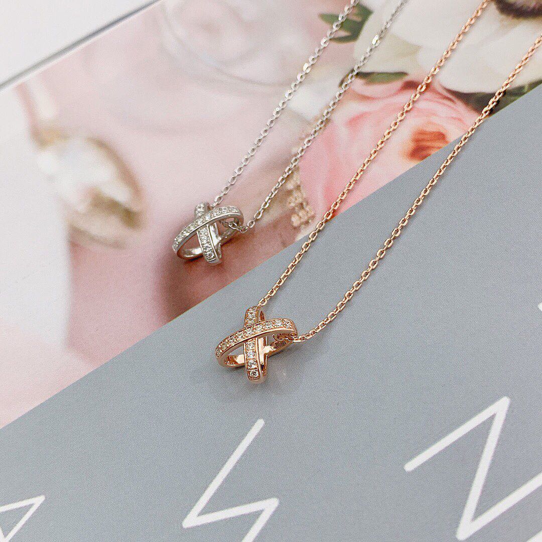 [AURORA]JEUX DE DIAMOND NECKLACE