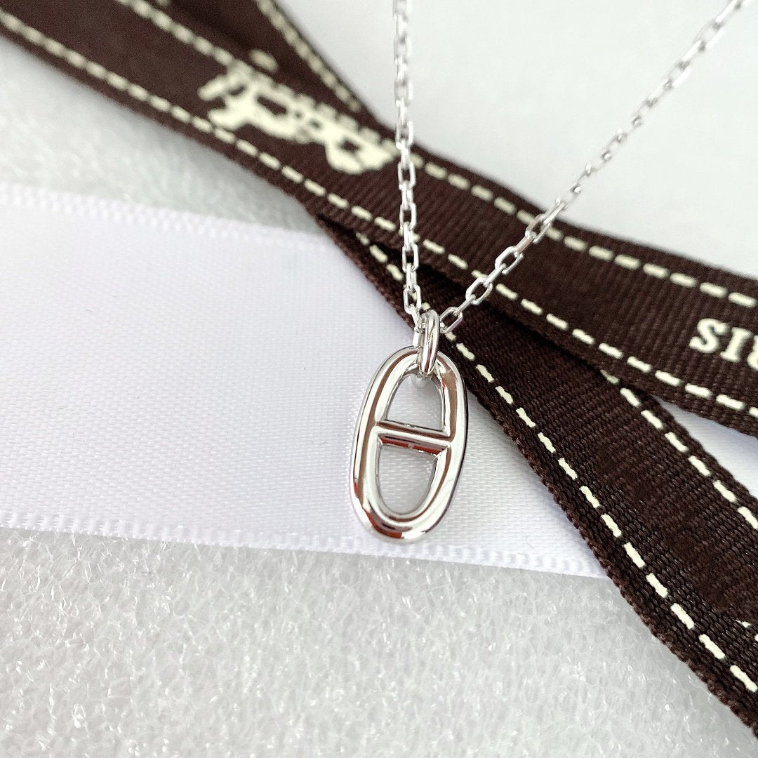 [AURORA]HM PIG NOSE NECKLACE