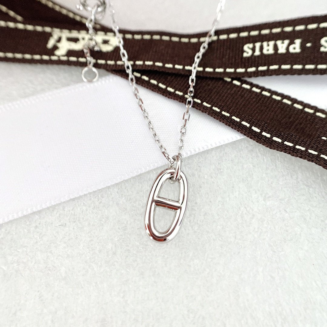 [AURORA]HM PIG NOSE NECKLACE