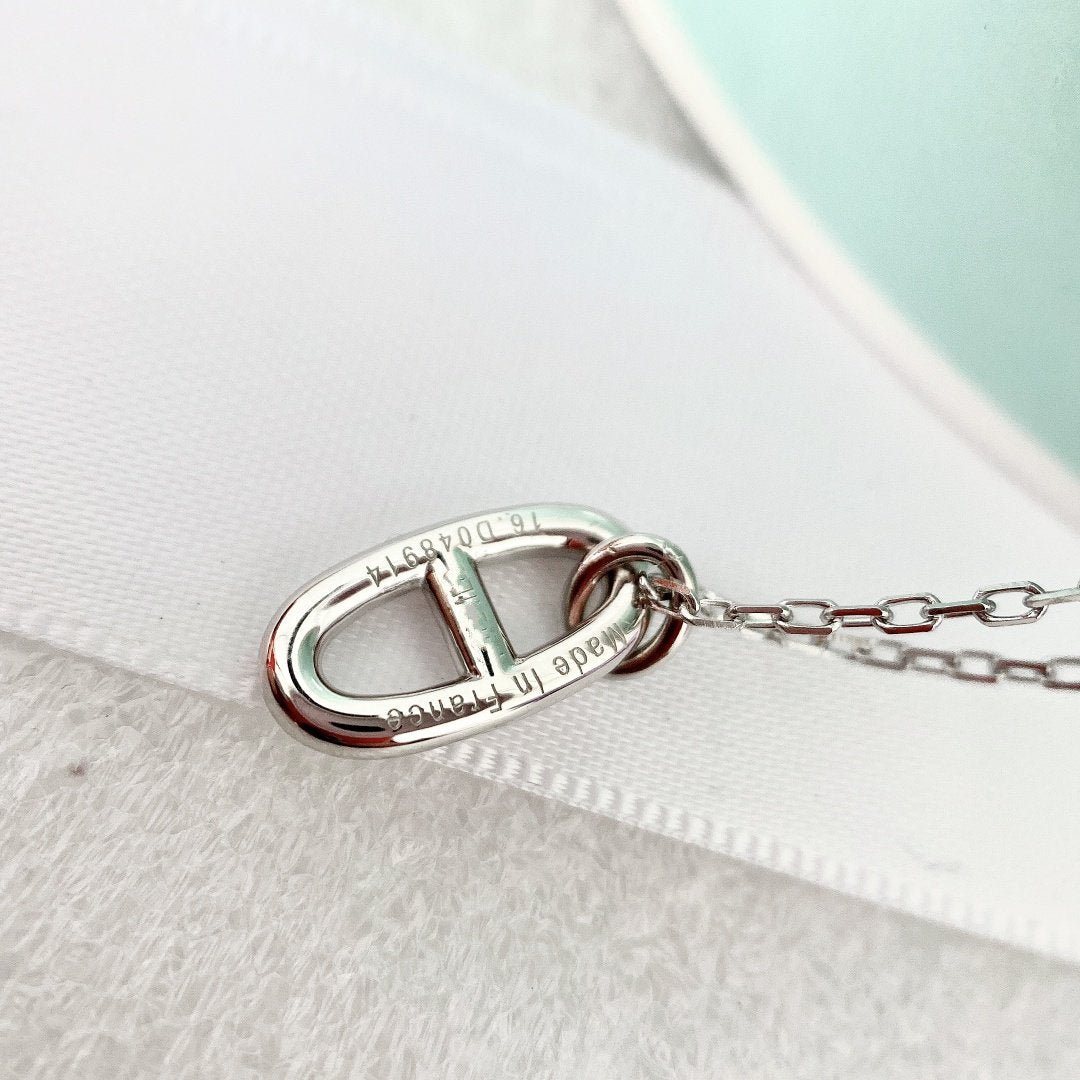 [AURORA]HM PIG NOSE NECKLACE