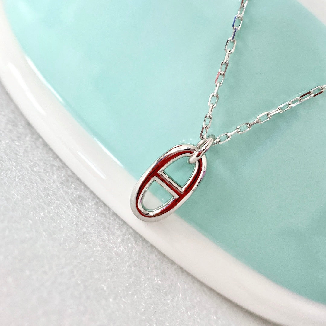 [AURORA]HM PIG NOSE NECKLACE