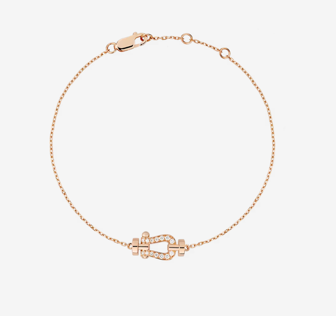 [AURORA]FORCE 10 FULL DIAMOND BUCKLE CHAIN LINK MINI MODEL