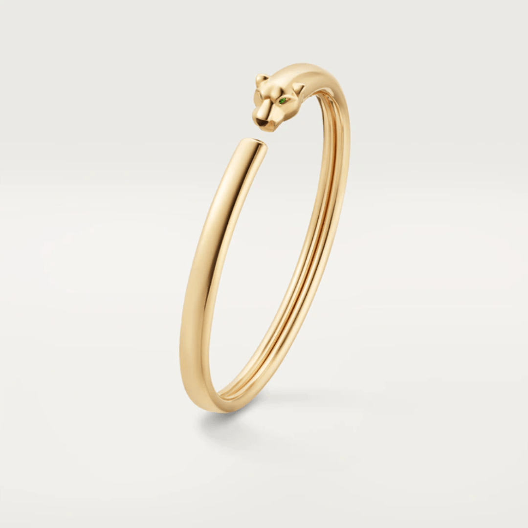 [AURORA]PANTHERE GOLD OPEN BRACELET