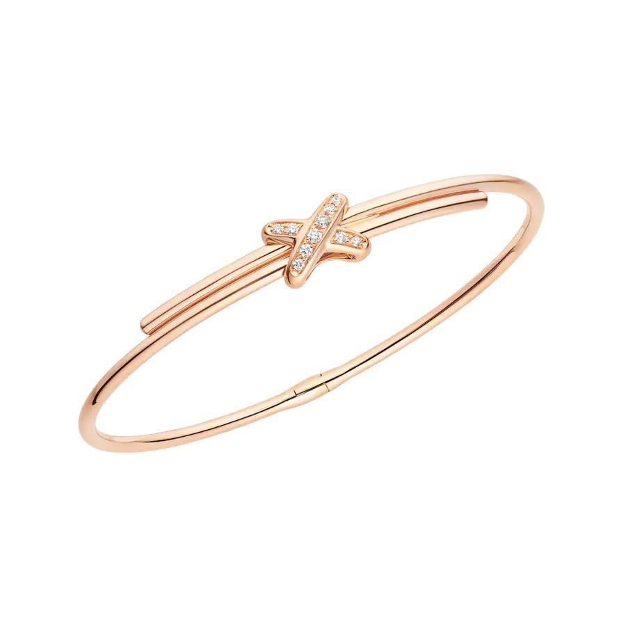 [AURORA]JEUX DE ARMBAND ROSA GOLD DIAMANTEN