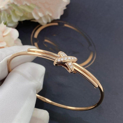 [AURORA]JEUX DE ARMBAND ROSA GOLD DIAMANTEN
