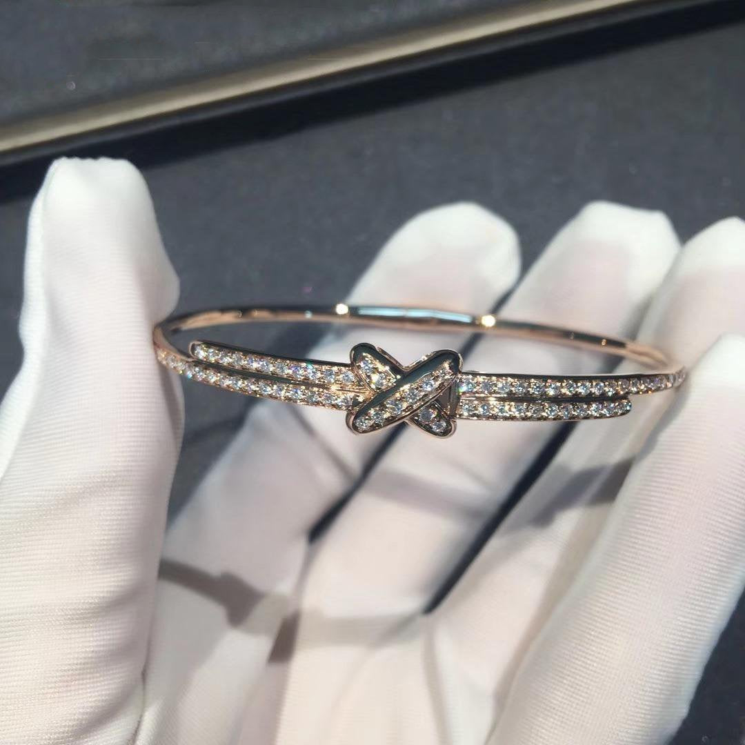 [AURORA]JEUX DE ARMBAND DIAMANTEN ROSA GOLD