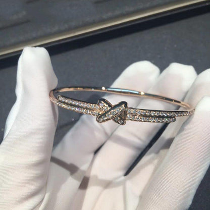 [AURORA]JEUX DE ARMBAND DIAMANTEN ROSA GOLD