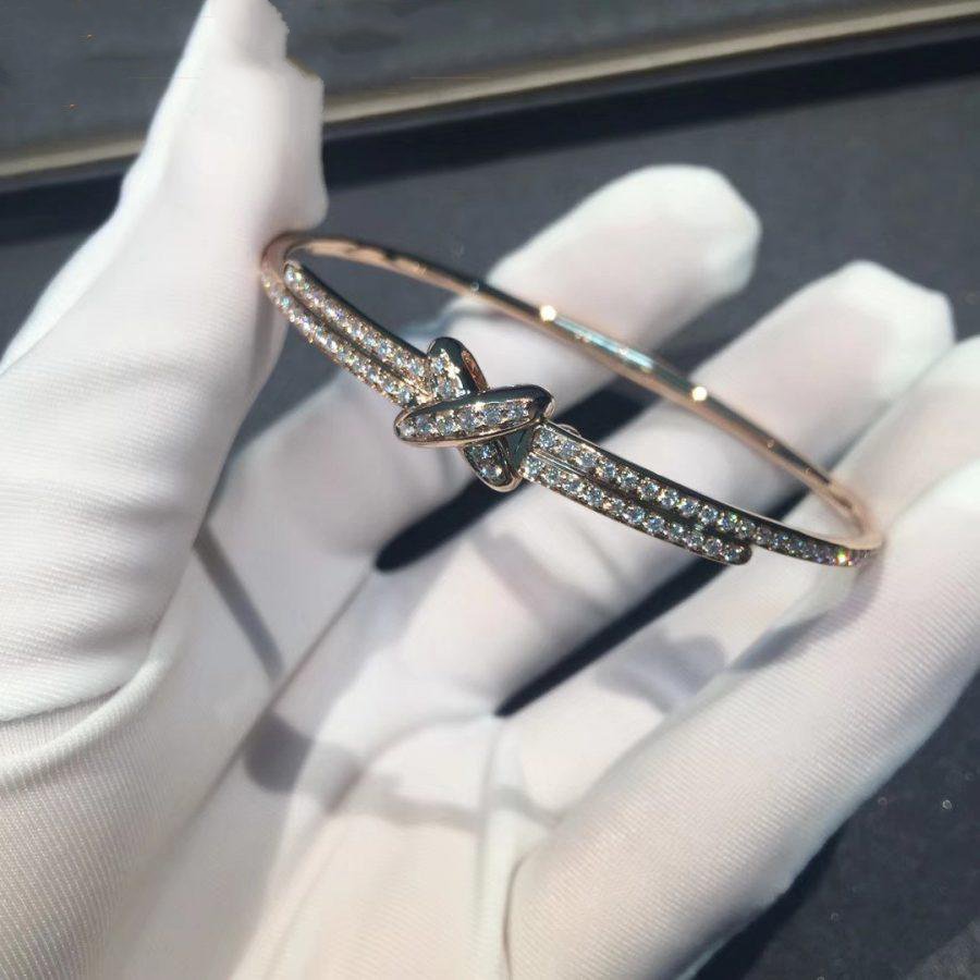 [AURORA]JEUX DE ARMBAND DIAMANTEN ROSA GOLD