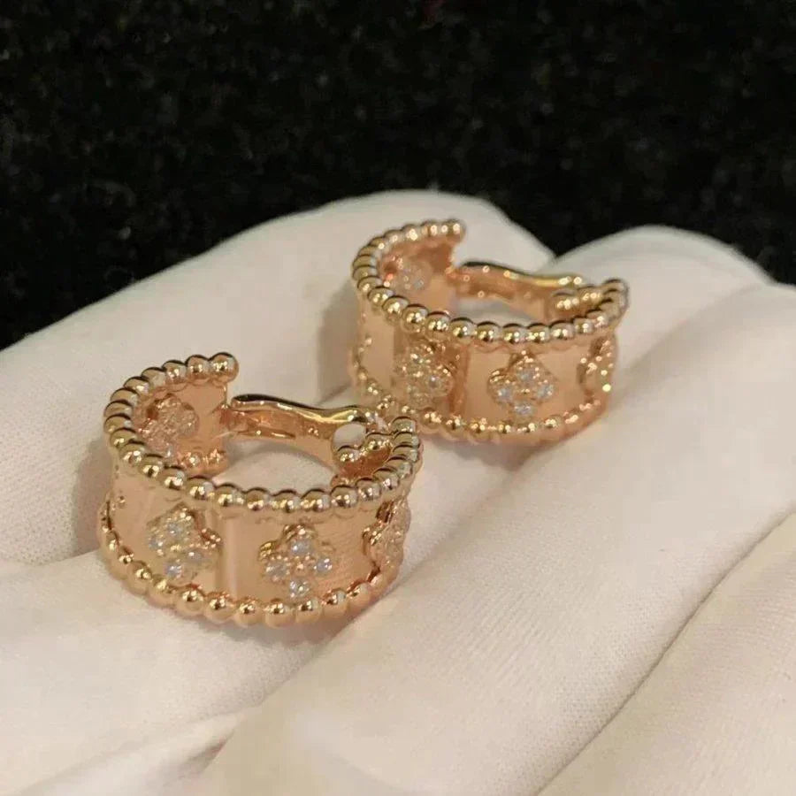 [AURORA]PERLEE DIAMOND EARRINGS